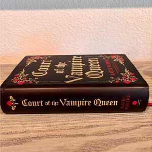 Court of the Vampire Queen Hardcover Book. Special Edition collectors edition.!
